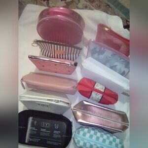 Bundle Of Makeup Pouche. Mixed Brands